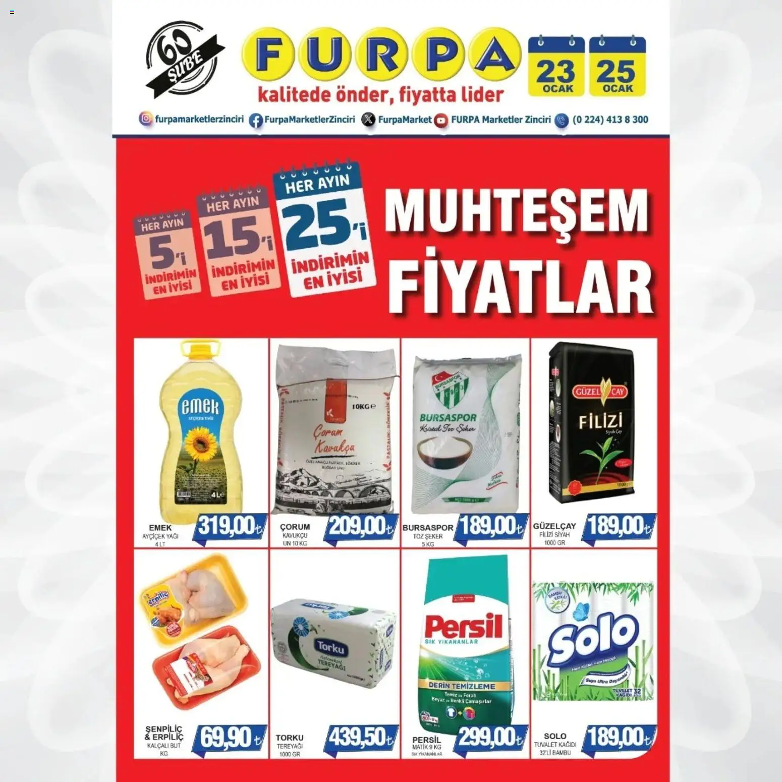Furpa Katalog Muhteşem Fiyatlar 23.01.2026 - Broşürünün önizlemesi