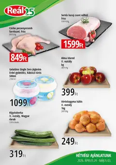 Reál - Reál Bevásárló hétvége - Kisalföld megtekintése, amely érvényes 2026.04.29.-től