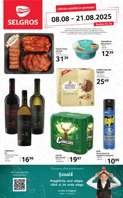 Previzualizarea de cataloage: Selgros Catalog - Food valabil de la 08.08.2025