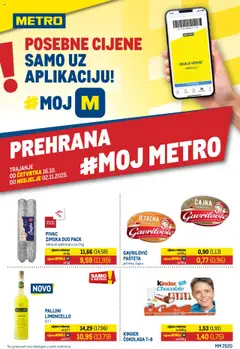 Pregled letka Katalog trgovine Metro vrijedi od 16.10.2025