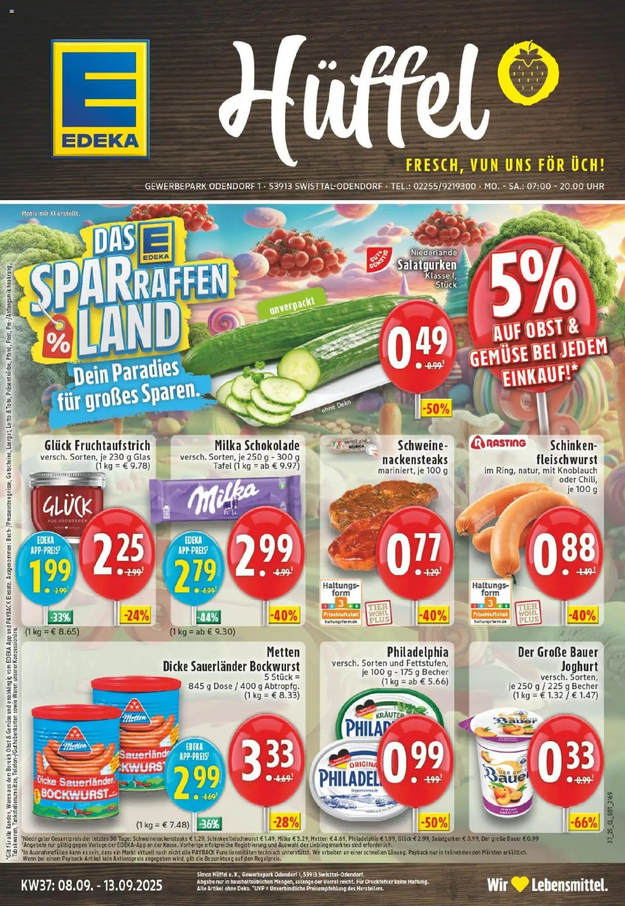 EDEKA Prospekt ab 07.09.2025 - Prospekt Swisttal-Odendorf Online
