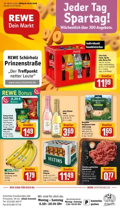Vorschau von dem Prospekt des Geschäftes Rewe, gültig ab dem 16.02.2026