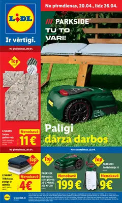 Skatīt Lidl akciju bukletu, derīgs no 20.04.2026.