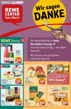 Vorschau von dem Prospekt des Geschäftes Rewe, gültig ab dem 30.03.2026