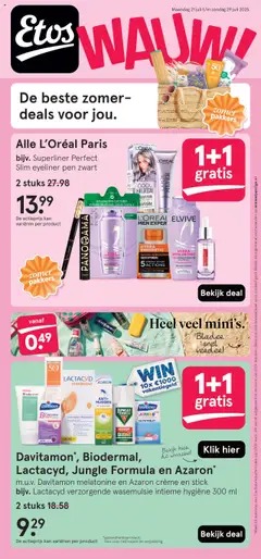 Voorbeeld van Folder van winkel Etos geldig vanaf 21-07-2025