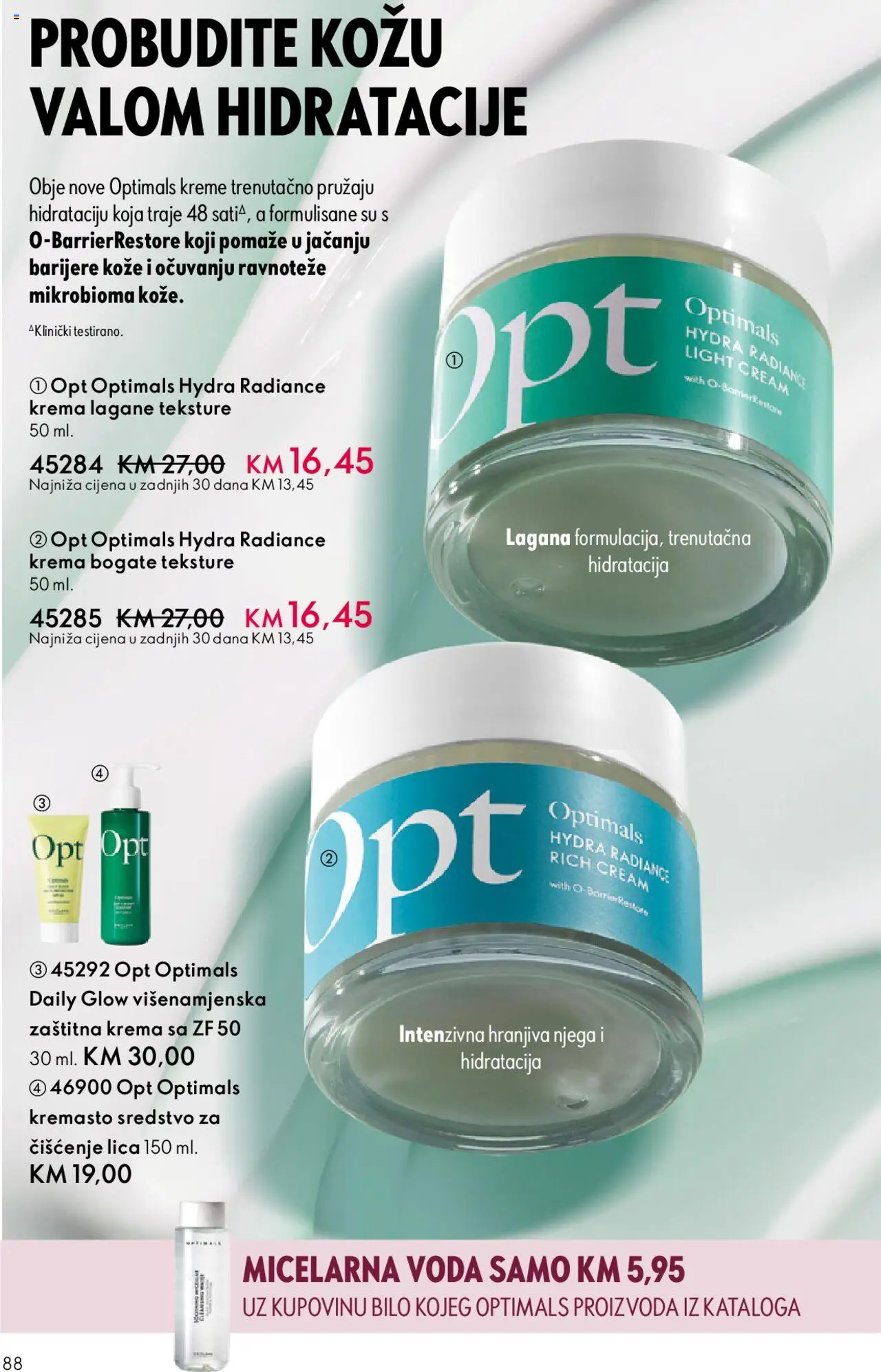 Pregled letka Katalog trgovine Oriflame vrijedi od 2025.10.08