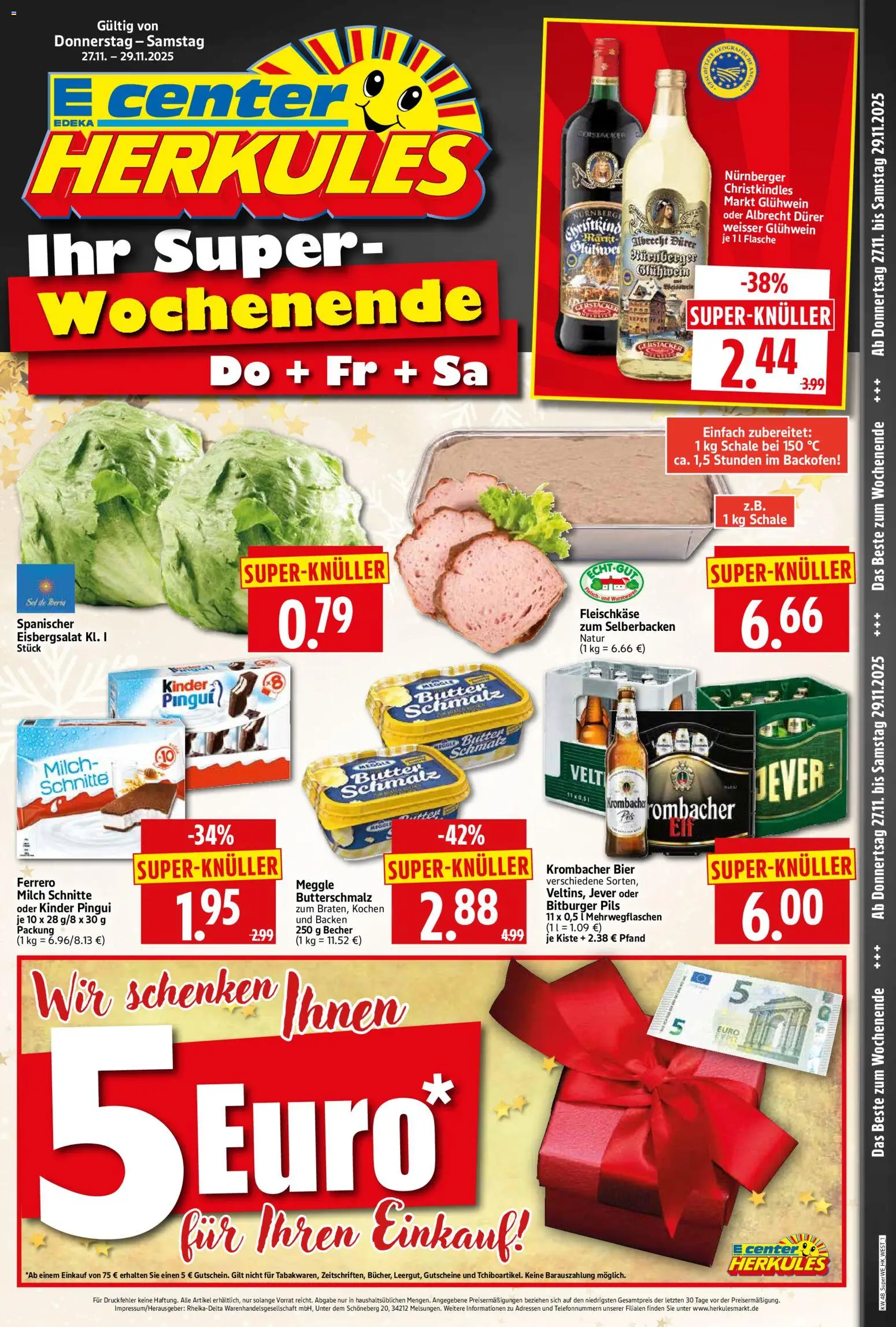 Vorschau von dem Prospekt des Geschäftes HERKULES, gültig ab dem 27.11.2025