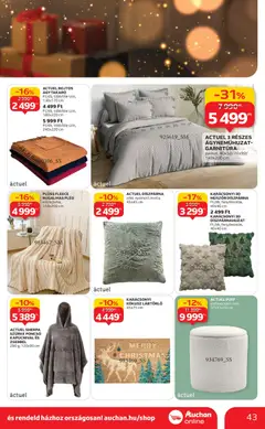Auchan - Akciós újság Auchan megtekintése, amely érvényes 2025.11.06.-től | Oldal: 43