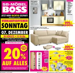 Vorschau von dem Prospekt des Geschäftes SB Möbel Boss, gültig ab dem 06.12.2025