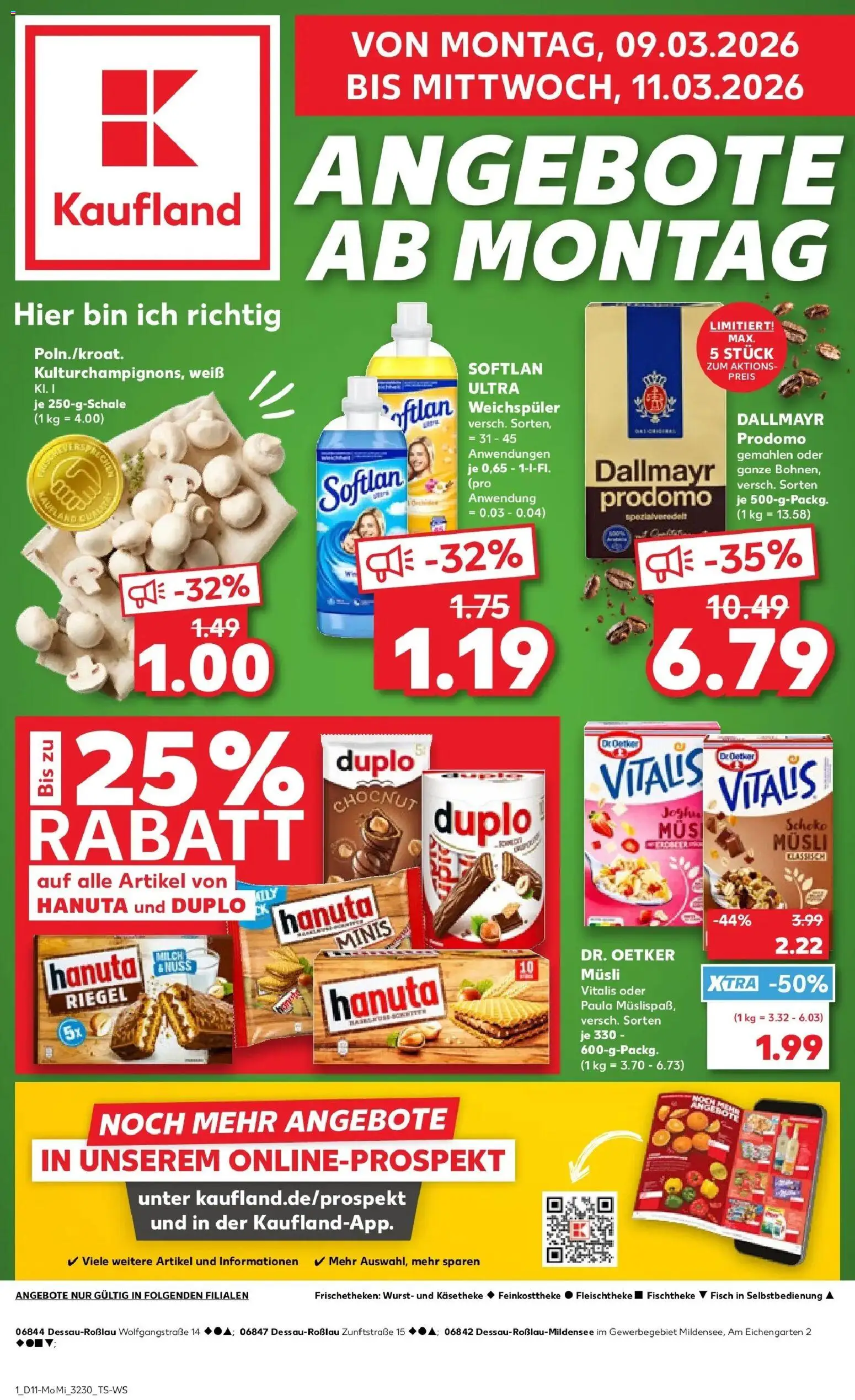 Vorschau von dem Prospekt des Geschäftes Kaufland, gültig ab dem 09.03.2026