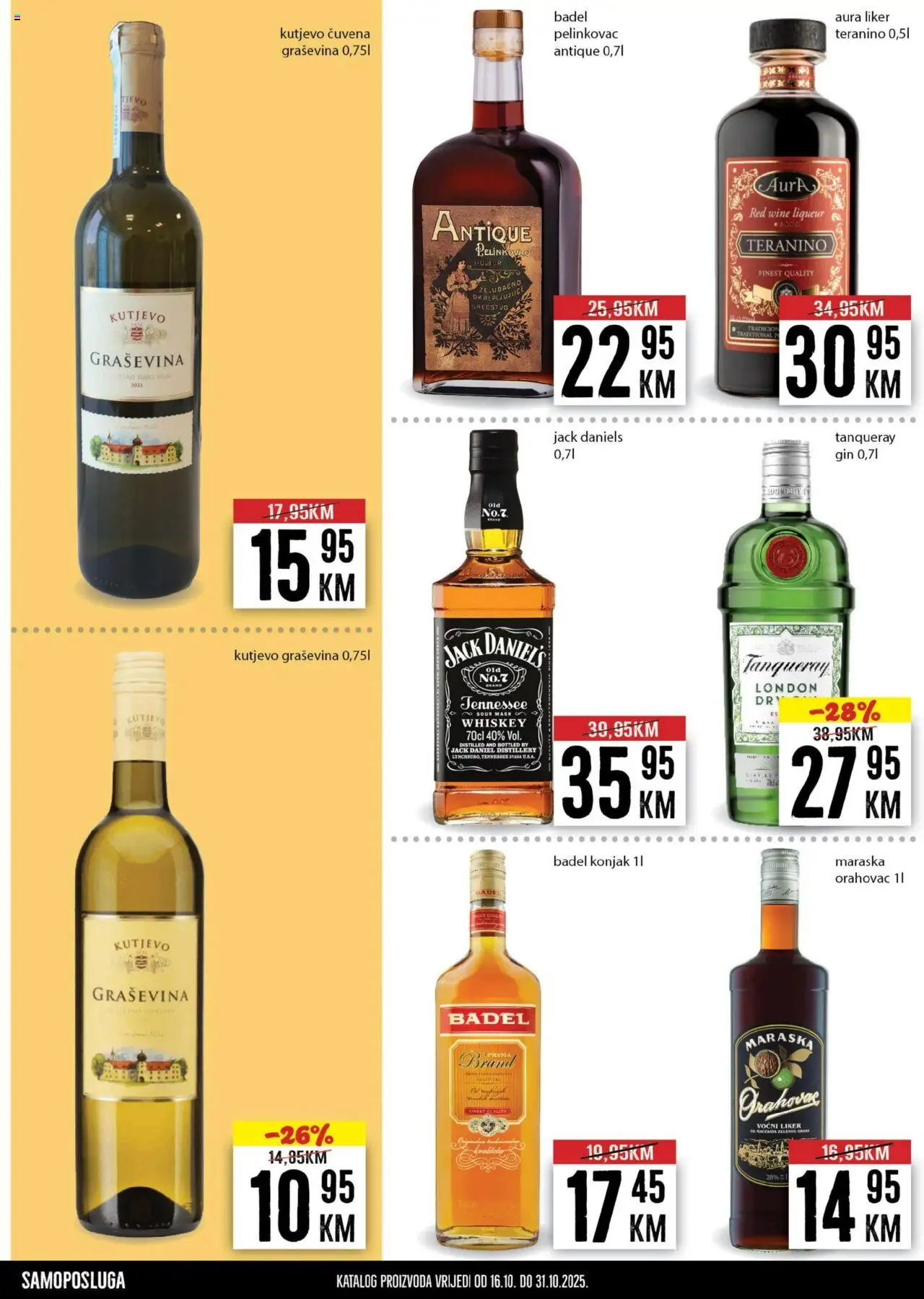 Pregled letka Katalog trgovine Prodex vrijedi od 2025.10.16