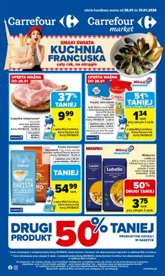 Pogląd gazetki "Gazetka" ze sklepu Carrefour ważnej od 26.01.2026