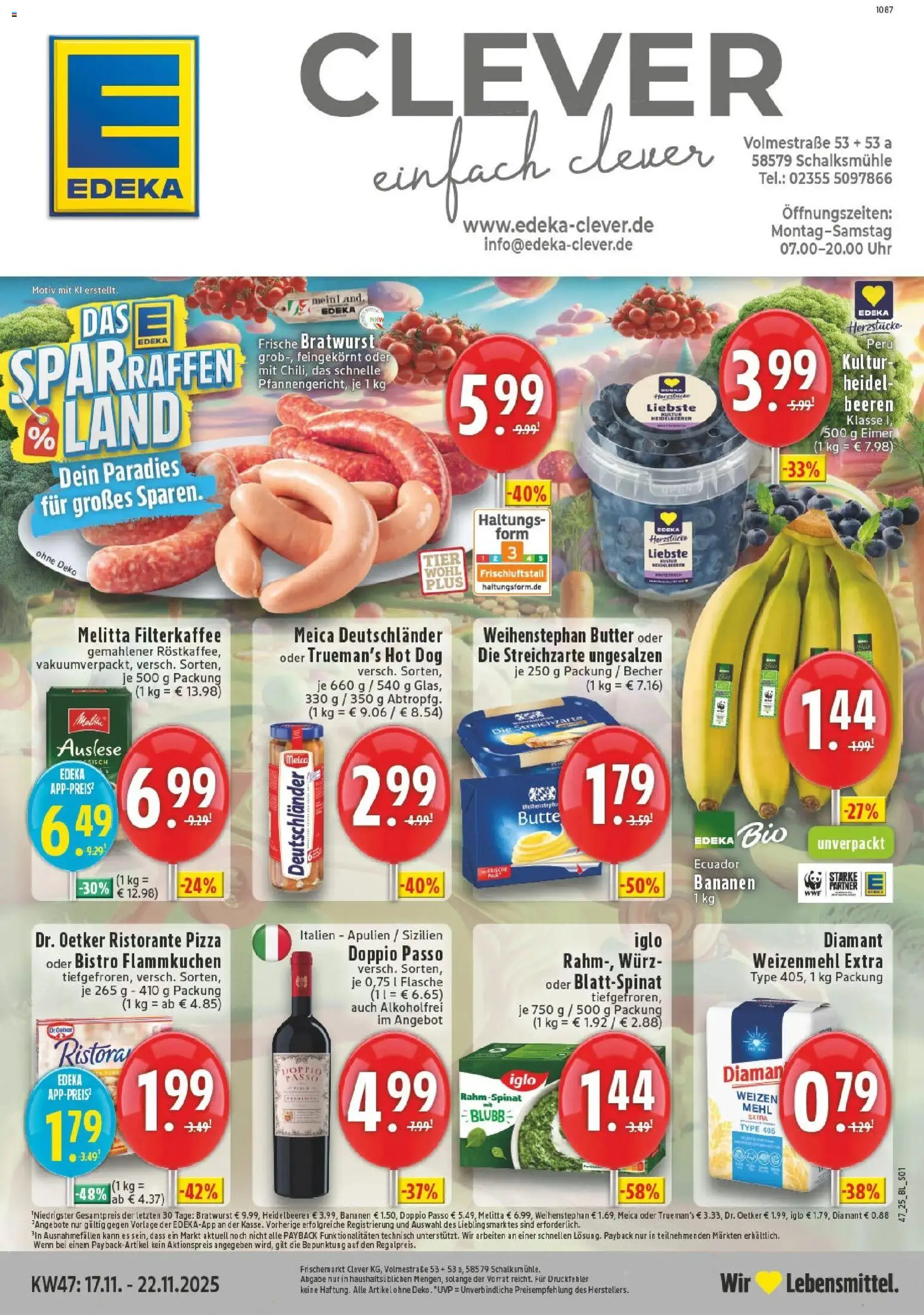 Vorschau von dem Prospekt des Geschäftes Edeka, gültig ab dem 17.11.2025