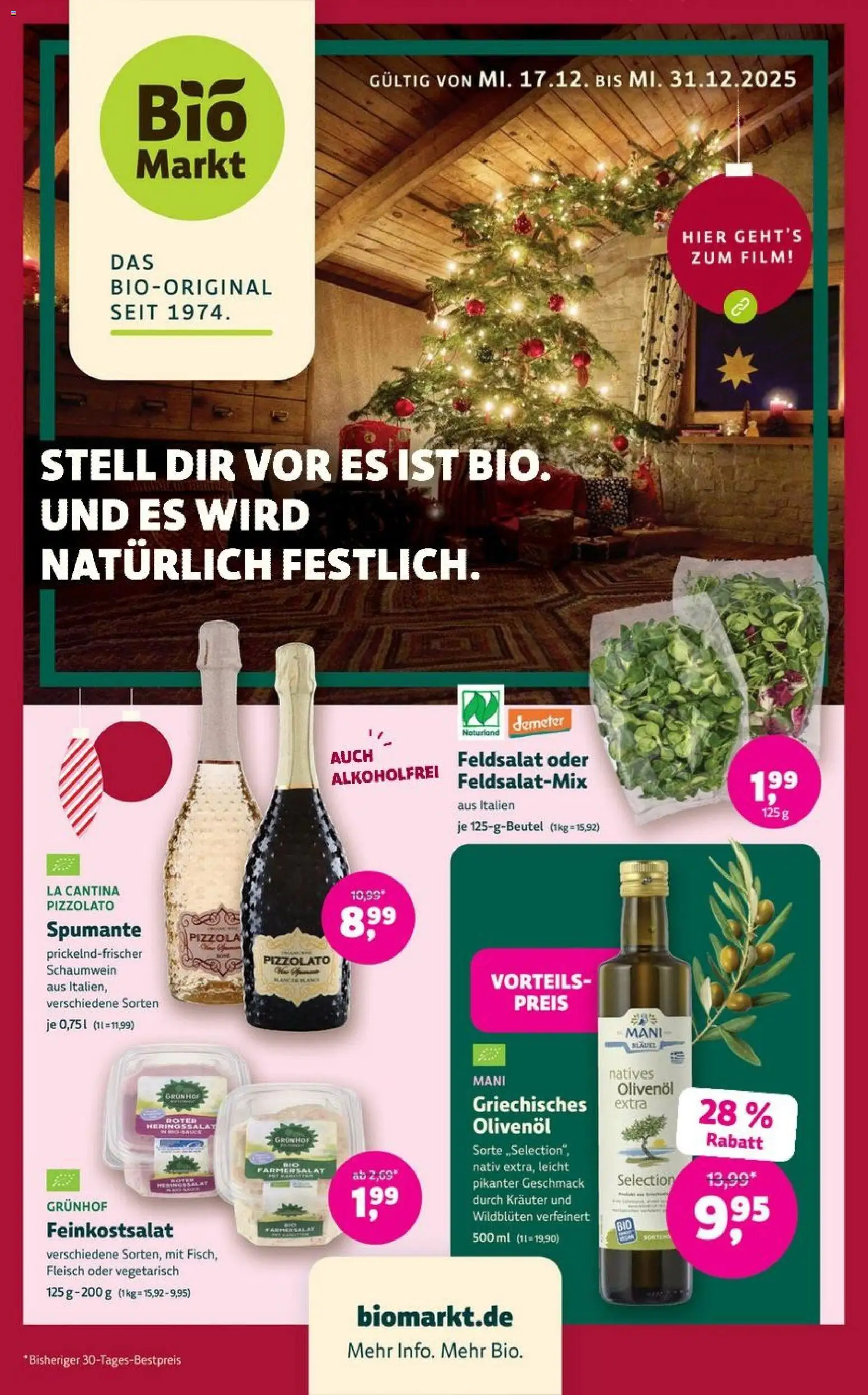 Vorschau von dem Prospekt des Geschäftes Denns BioMarkt, gültig ab dem 17.12.2025