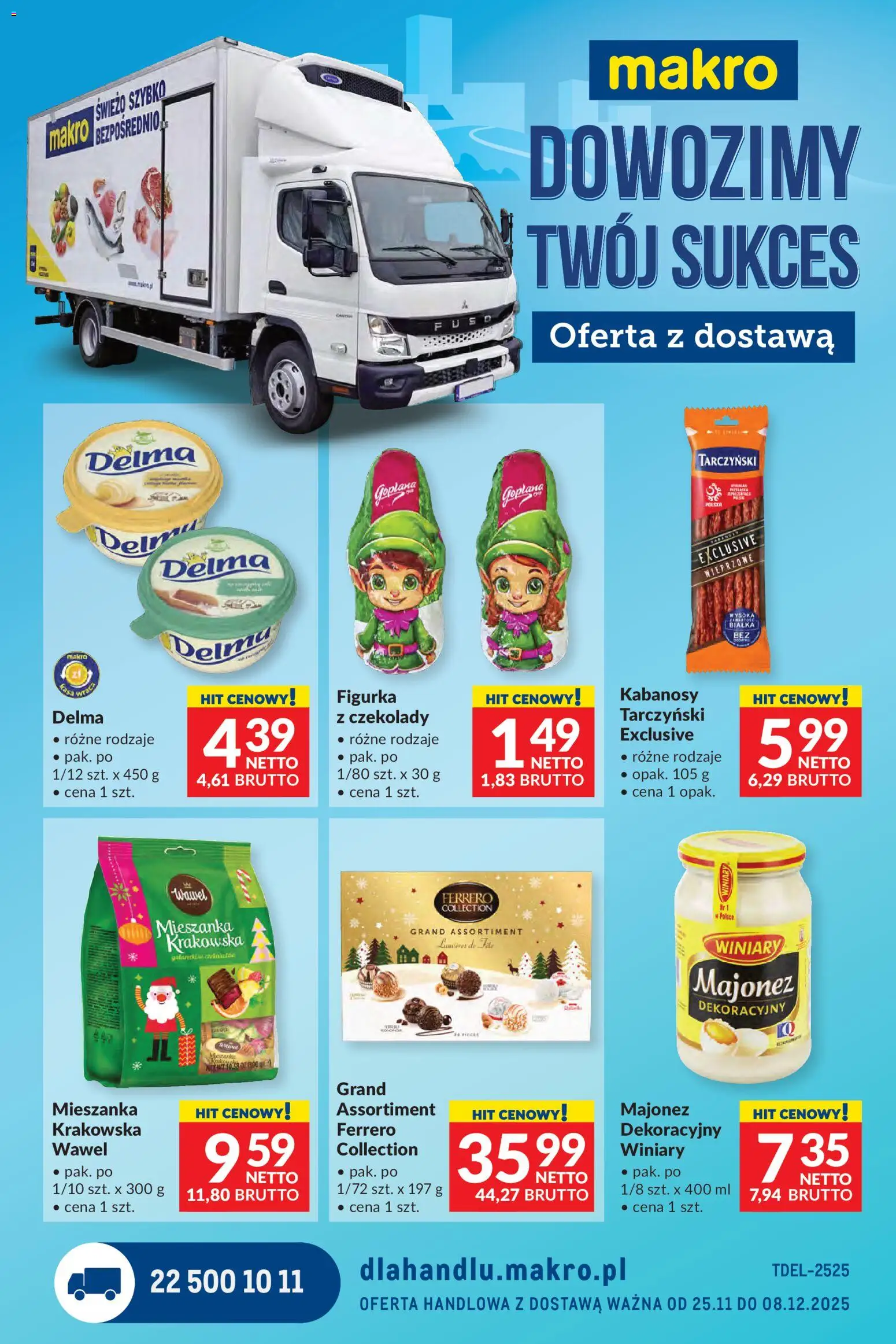 Pogląd gazetki "Dystrybucja do sklepów" ze sklepu Makro ważnej od 25.11.2025