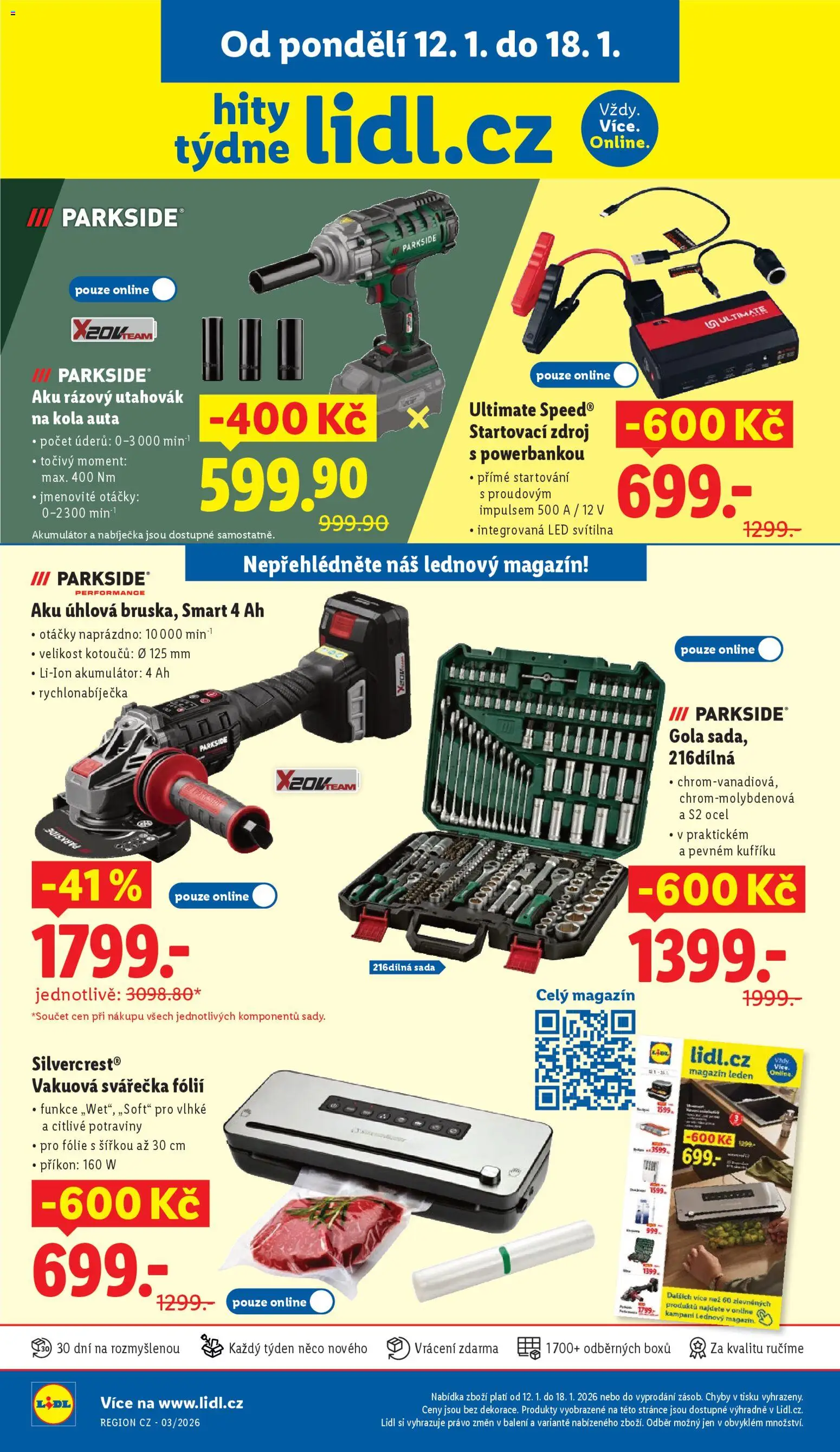 Náhled nabídky: Lidl Leták - Hity týdne platný od 12.01.2026