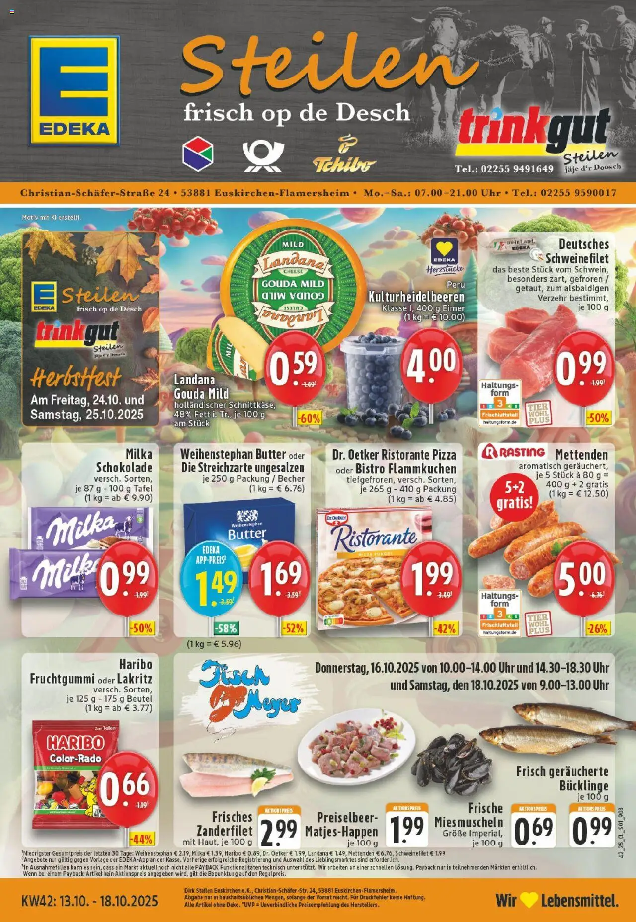 EDEKA Prospekt ab 13.10.2025 - Prospekt Euskirchen Online