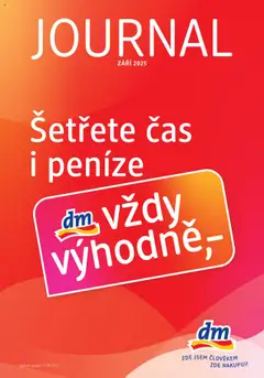 Náhled nabídky: dm drogerie Leták platný od 11.09.2025