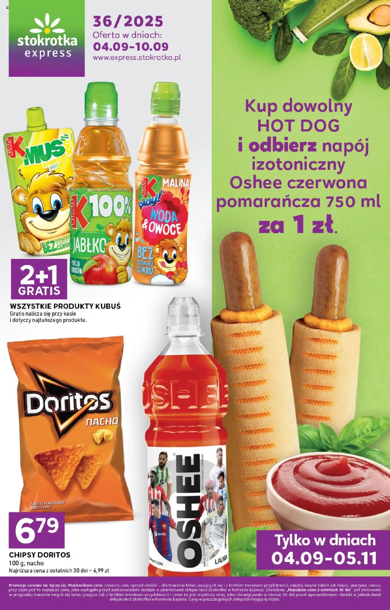 Stokrotka gazetka od czwartku 04.09.2025 >> "Express" - Numer strony 1