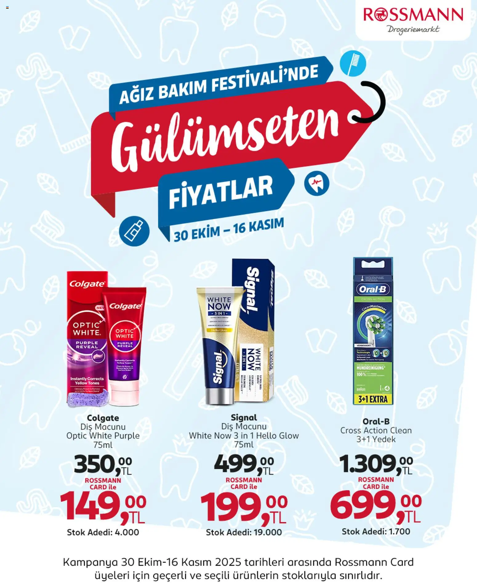 Rossmann Gülümseten 30.10.2025 - Broşürünün önizlemesi