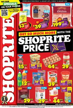 Preview of Shoprite flyer valid from 16/01/2026