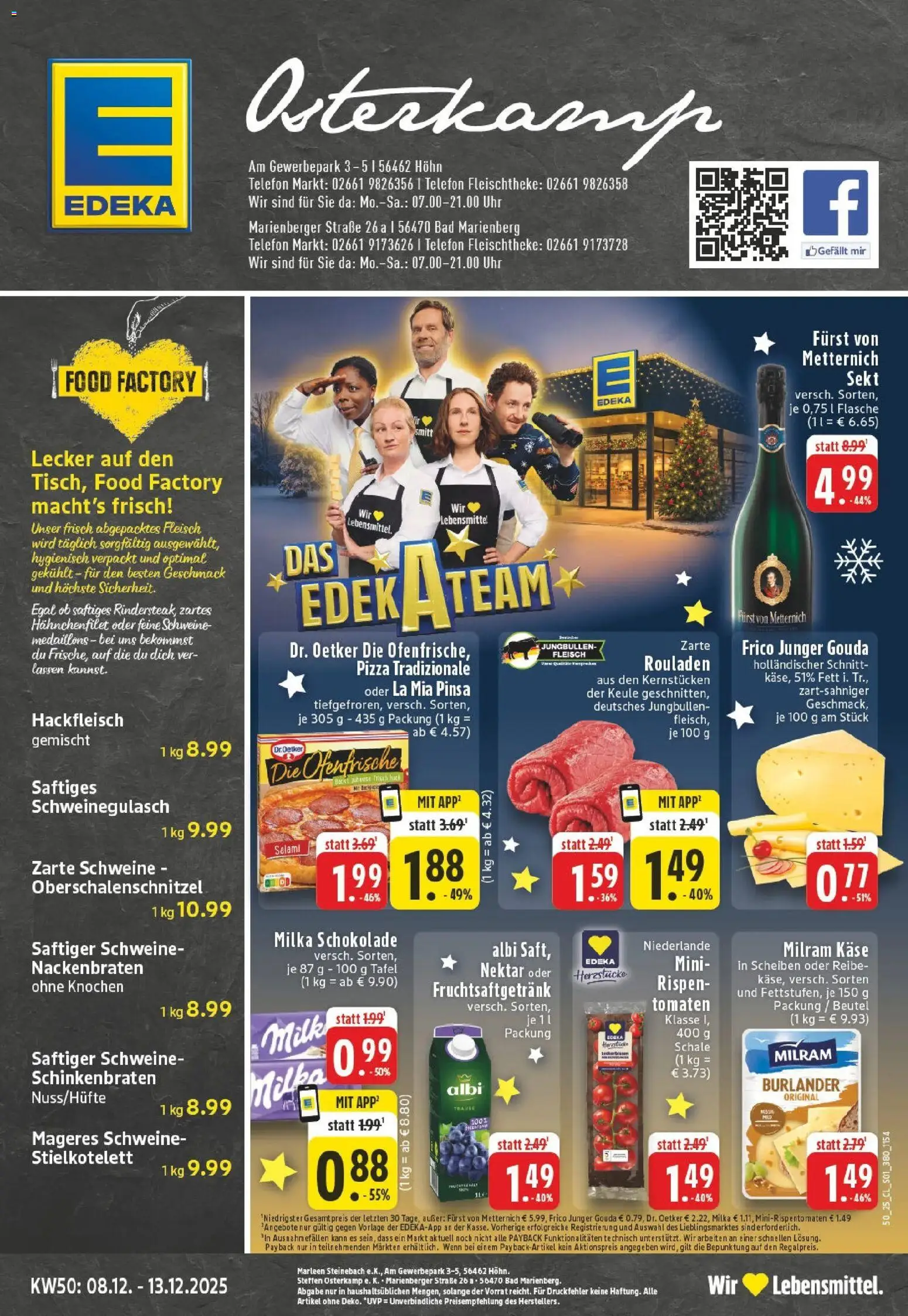 Vorschau von dem Prospekt des Geschäftes Edeka, gültig ab dem 07.12.2025