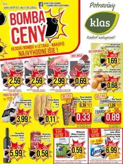 Náhľad Klas letáku platného od 09.03.2026