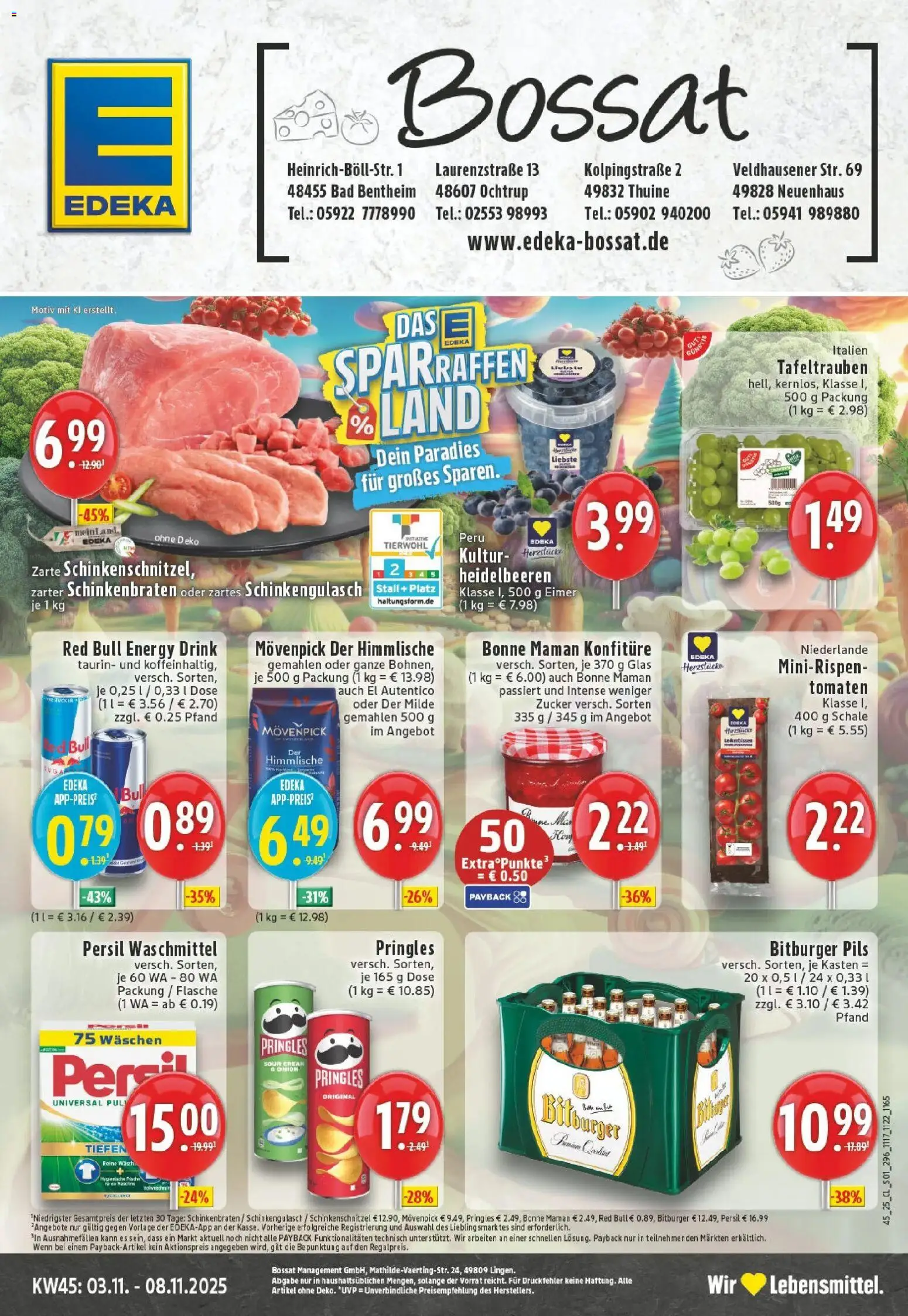 Vorschau von dem Prospekt des Geschäftes Edeka, gültig ab dem 02.11.2025