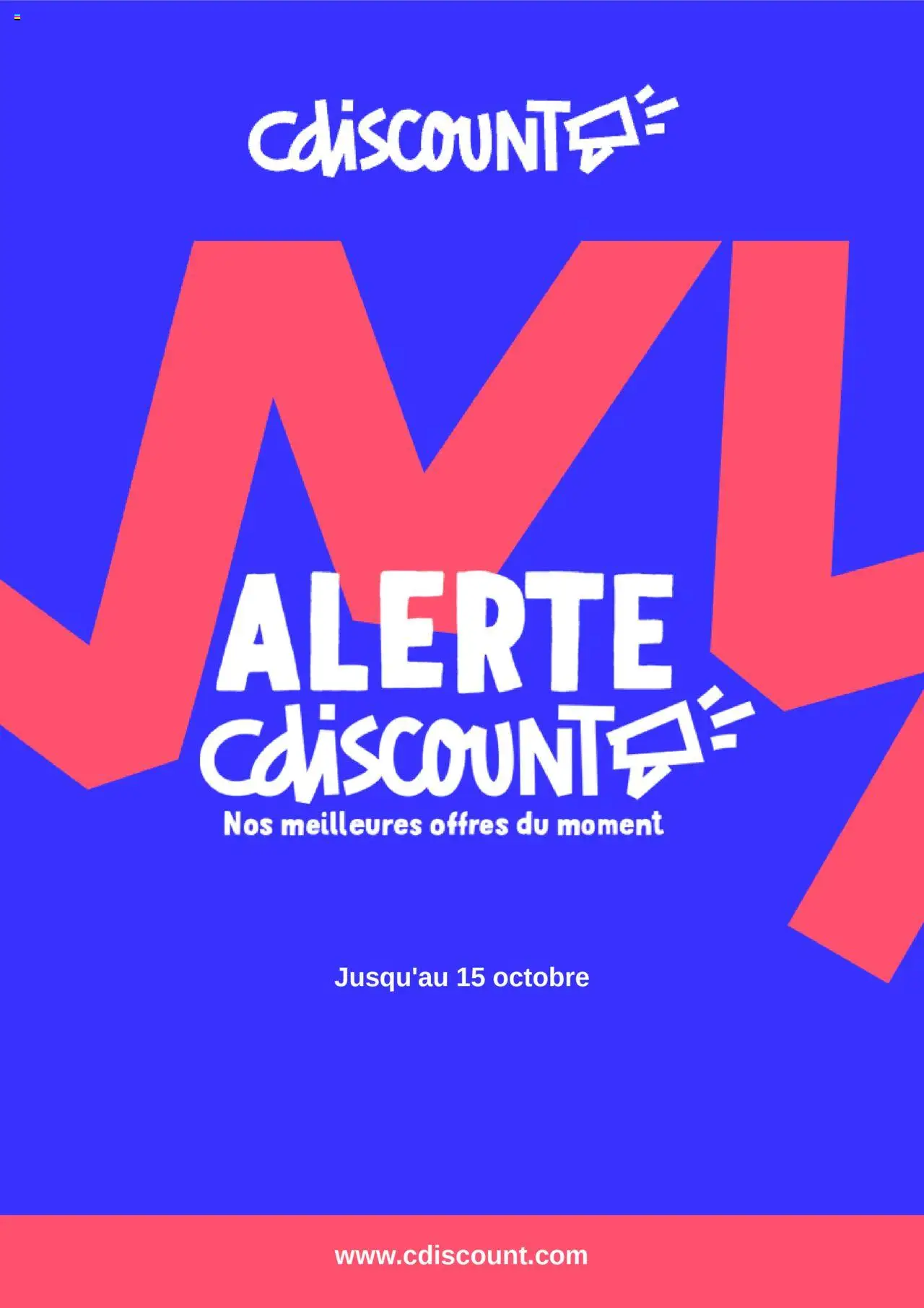 Catalogue de la boutique Cdiscount valable du 03/10/2025 - Page numéro 1