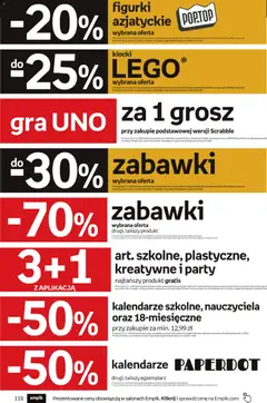 Pogląd gazetki "Black Friday" ze sklepu Empik ważnej od 29.10.2025 | Strona: 118