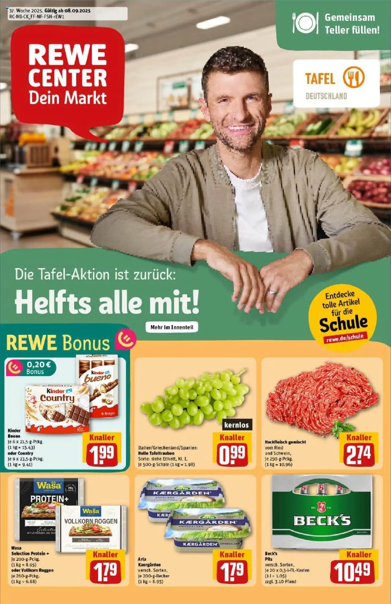 REWE Prospekt ab 07.09.2025 nächste Woche - Prospekt Friedrichsdorf	