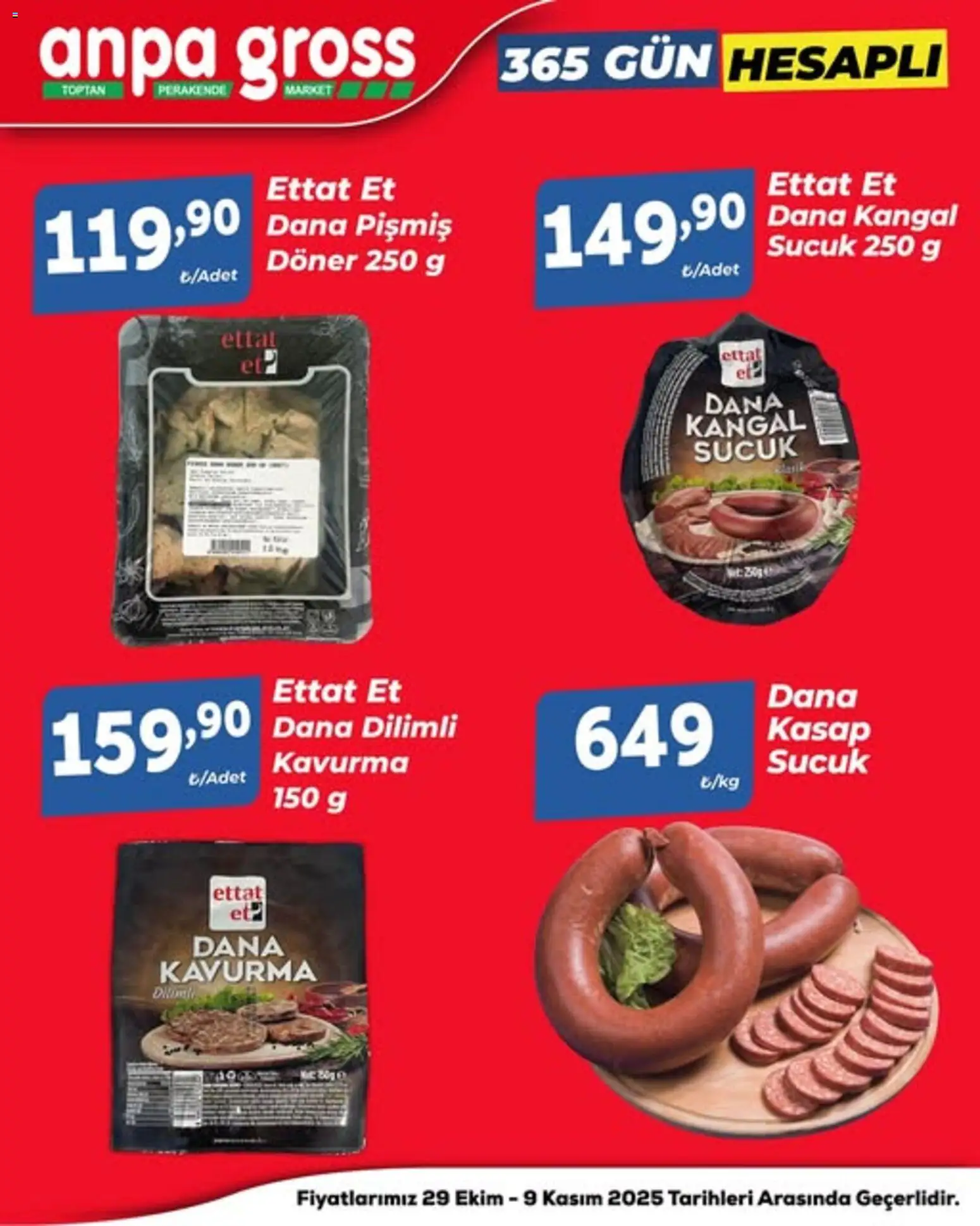 Anpa Gross 365 Gün Hesaplı 29.10.2025 - Broşürünün önizlemesi