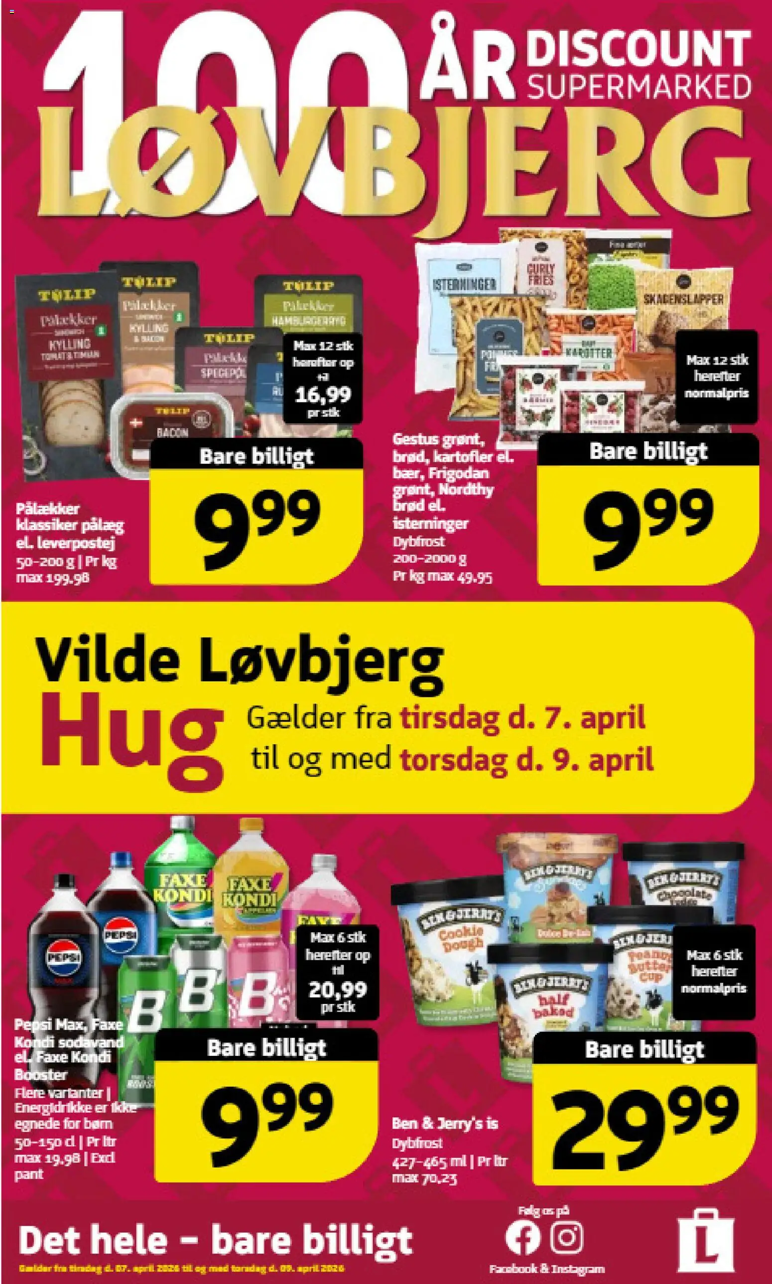 Eksempel på tilbudsavis Løvbjerg - Tilbudsavis uge 14 fra butik Løvbjerg gyldig fra 07/04/2026