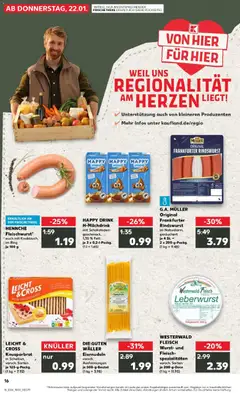 Vorschau von dem Prospekt des Geschäftes Kaufland, gültig ab dem 22.01.2026