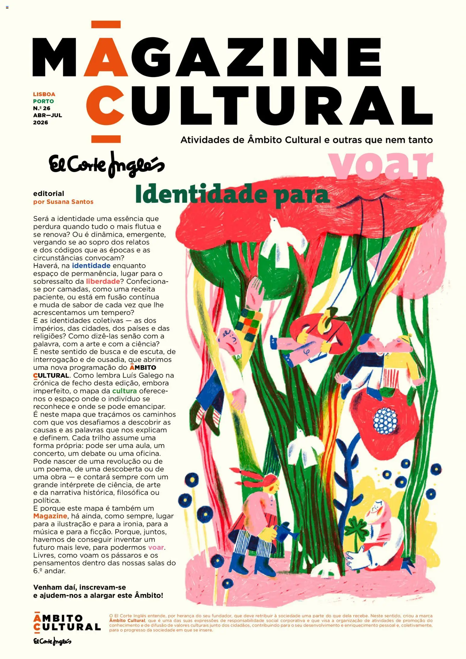 Pré-visualização do folheto da loja El Corte Ingles válida a partir de 01/04/2026