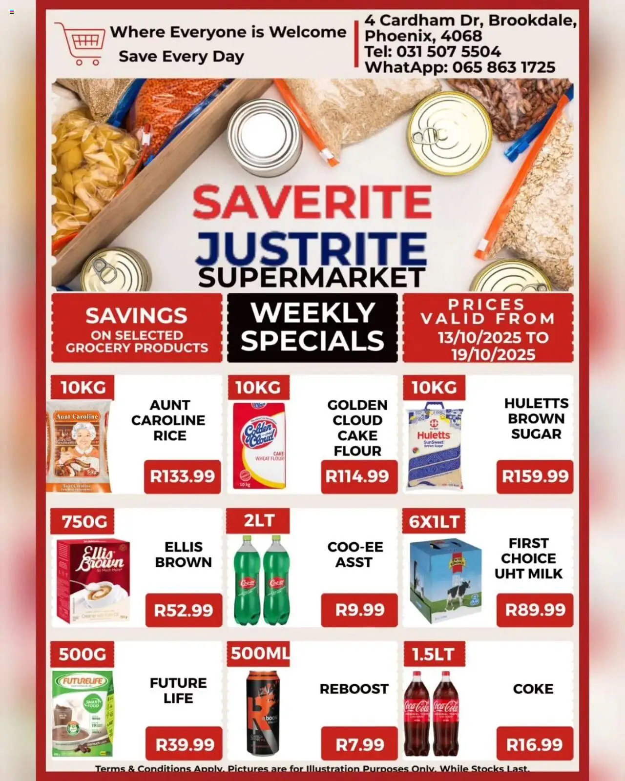 Saverite Specials from 13/10 - 19/10/2025 > Promotions