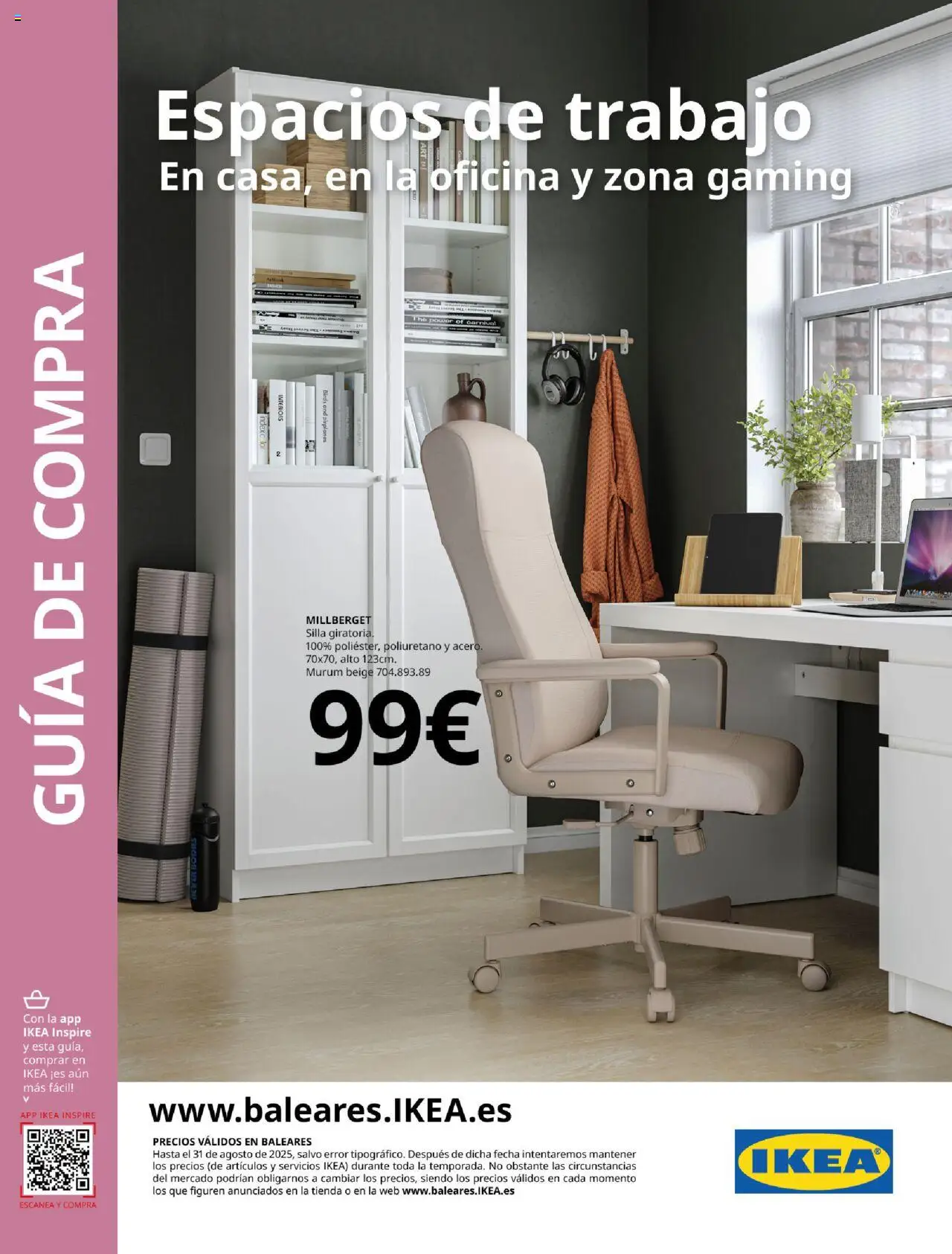 IKEA catálogo 04/02 - 31/08/2025 >> Espacios de trabajo 