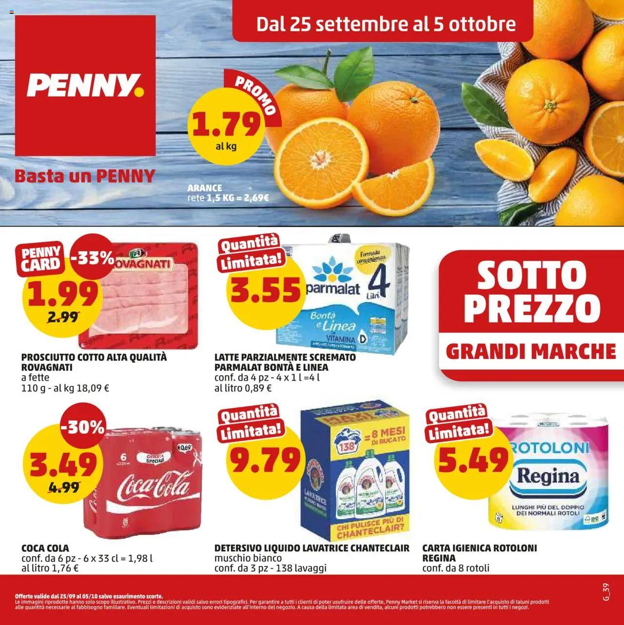 Volantino PENNY valido da 25/09/2025 numero di pagina 1