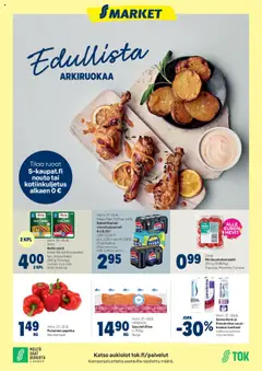 Kaupan S-market Tarjoukset - Edullista Arkiruokaa esikatselu, voimassa 17/09/2025