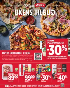 Forhåndsvis Meny Helgø kundeavis fra butikk Meny gyldig fra 06/04/2026