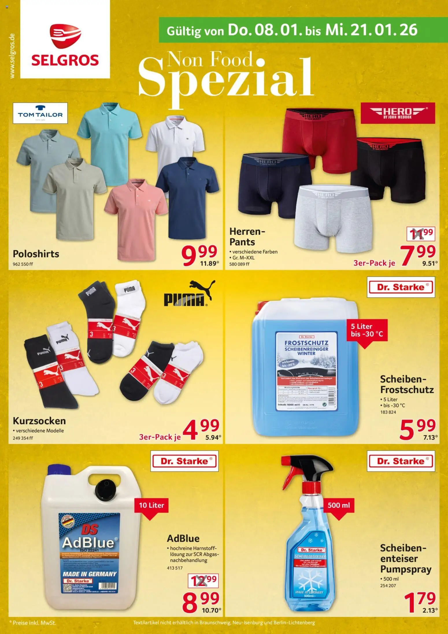 Vorschau von dem Prospekt des Geschäftes Selgros, gültig ab dem 08.01.2026