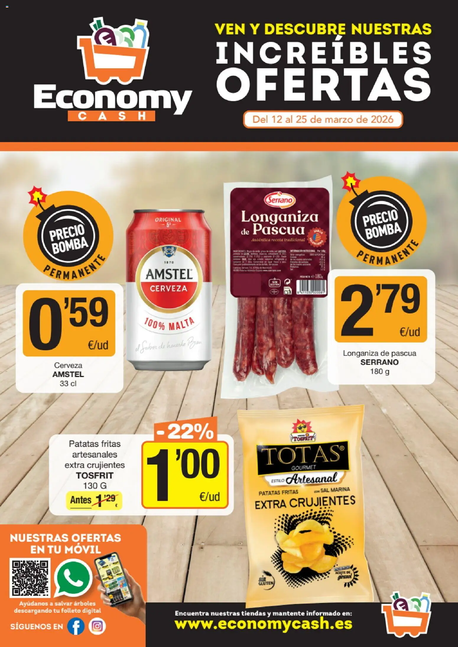 Vista previa del folleto de la tienda Economy Cash válido desde el 12/03/2026 