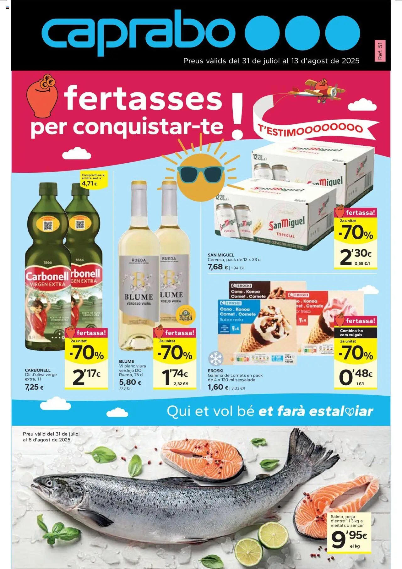 Caprabo Provincia de Barcelona > 31/07 - 13/08/2025 > Ofertas