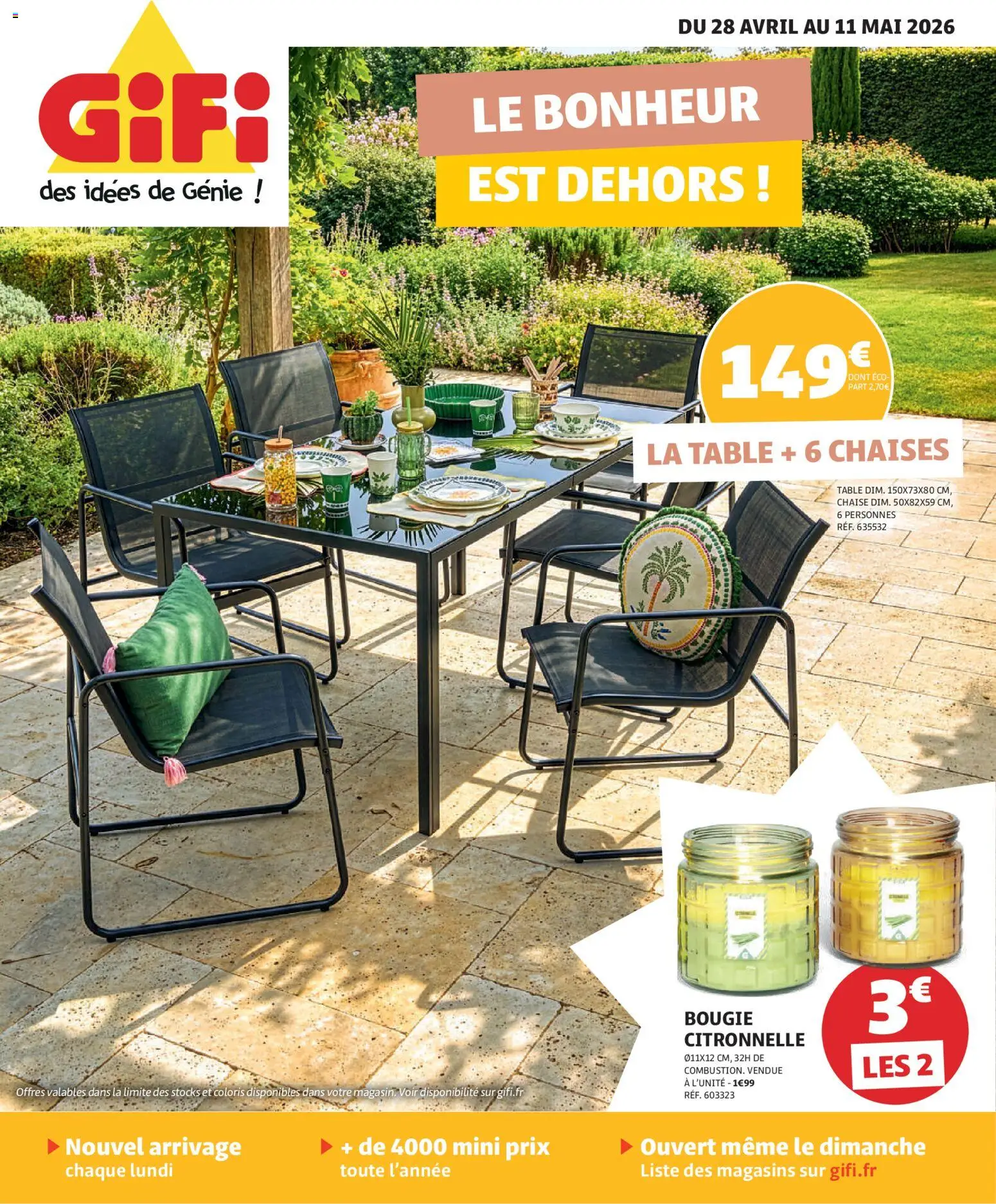 Prévisualisation de GiFi catalogue du magasin GiFi formulaire valide 28/04/2026