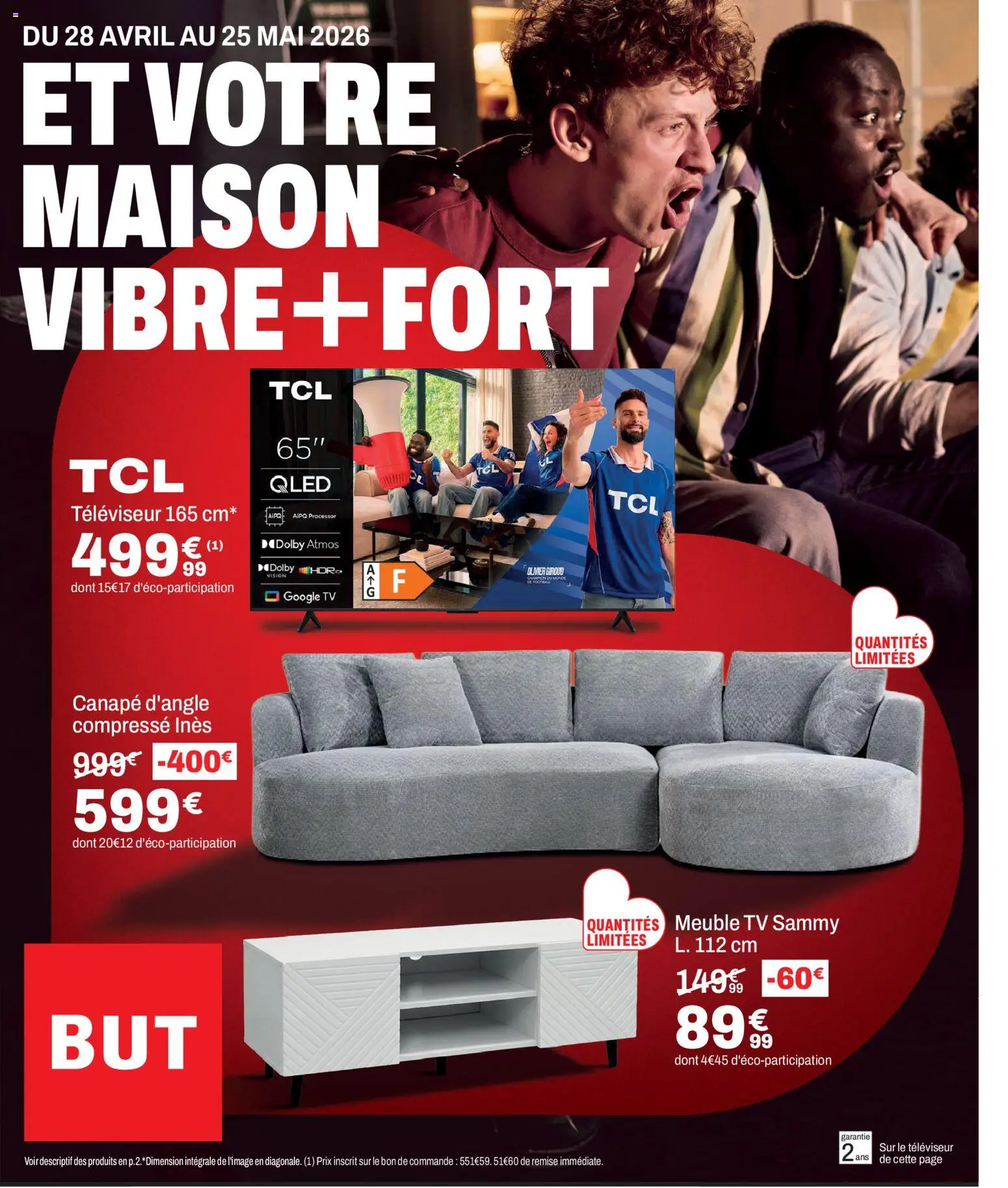 Prévisualisation de But catalogue du magasin But formulaire valide 28/04/2026