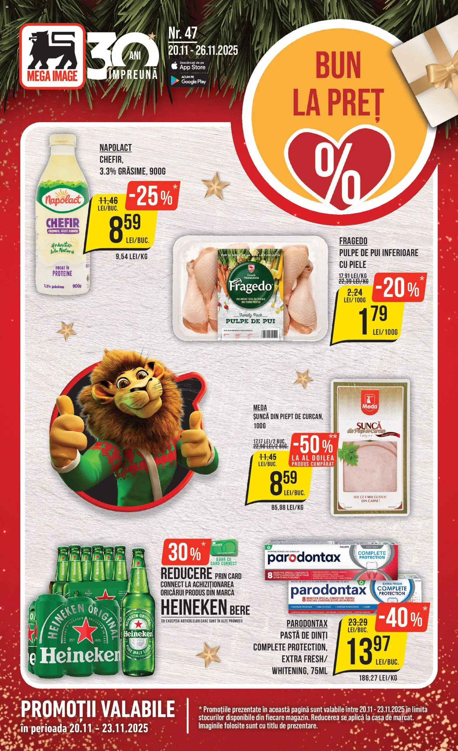 Previzualizarea de cataloage: Mega Image Catalog nou valabil de la 20.11.2025