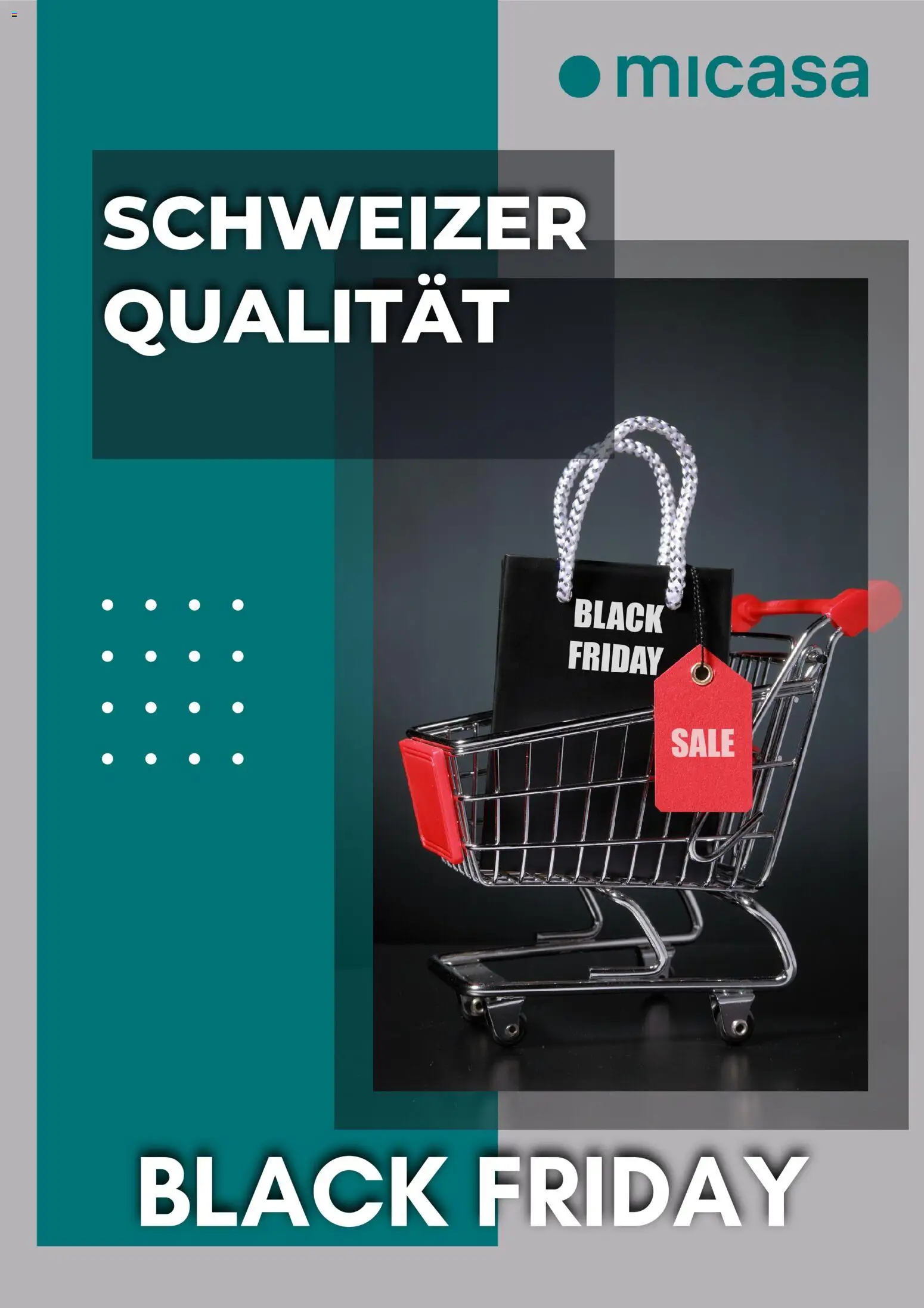 Vorschau des Merkblatts Black Friday vom Shop micasa gültig von 24.11.2025 bis 01.12.2025
