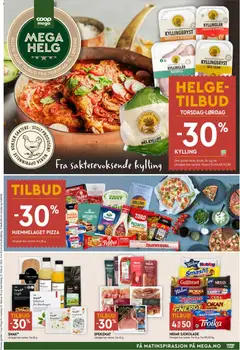 Forhåndsvis Mega Helg fra butikk Coop Mega gyldig fra 19/02/2026