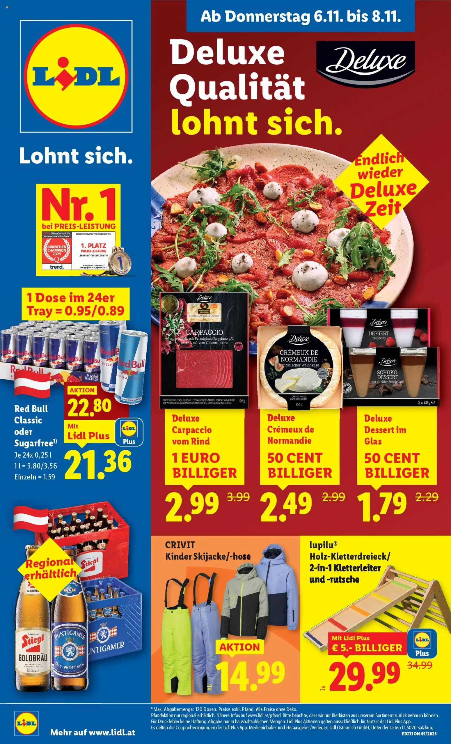 Vorschau der Angebote: Lidl Prospekt aktuell gültig ab 06.11.2025