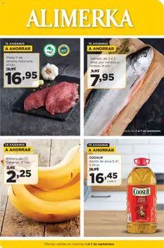 Vista previa del folleto de la tienda Alimerka válido desde el 01/09/2025 